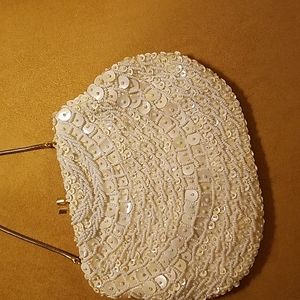 Beaded evening purse